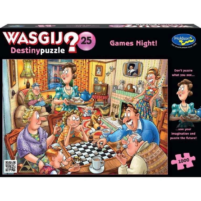 Brain-Teasing Fun: WASGIJ 1000 Piece Puzzle - Game Night Challenge!